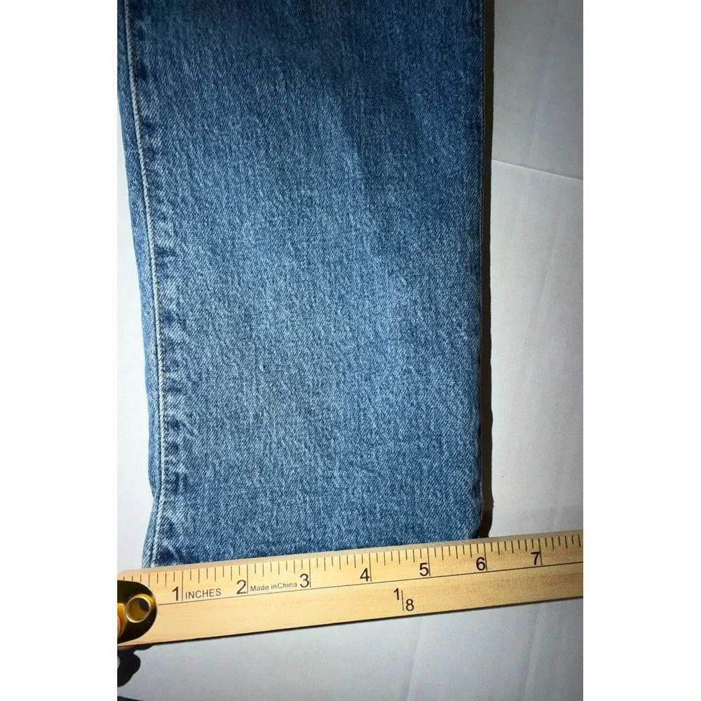 Madewell Jeans Womens 29 Blue The Perfect Vintage Straight-Leg High Rise Denim - Picture 7 of 8